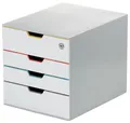 Produktbild: DURABLE Schubladenbox VARICOLOR MIX 4 SAFE, weiß