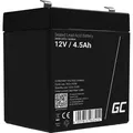Produktbild: Green Cell® AGM 12V 4,5Ah Akku VRLA Blei-Batterie Bleiakku Ersatzakku Gelakku Akkubatterie Zyklenfest Unbemann UPS | USV | Notstrom | USV-Anlage |...