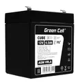 Produktbild: Green Cell® AGM 12V 4,5Ah Akku Vlies Batterie VRLA Blei Batterie Bleiakku Ersatzakku Akkubatterie Versorgungsbatterie Zyklenfest Wartungsfrei für Elektro Spielzeug Alarm Notstrom USV UPS