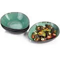 Produktbild: Sänger Salatschalen, Grün, Keramik, 4-teilig, kratzfest, Essen & Trinken, Geschirr, Schalen & Schüsseln, Salatschüsseln