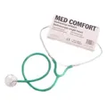 Produktbild: MED-COMFORT Flachstethoskop 09300-G , 1 Stück, Schlauchfarbe: grün
