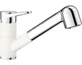 Produktbild: Blanco Küchenarmatur mit Handbrause WEGA-S II weiß matt 526421