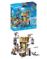 Produktbild: PLAYMOBIL   Pirates   Piratenhaven met Zeerovergevangenis   Piratenfiguren   Pir