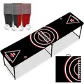 Produktbild: RedCupShop® Bierpong Tisch Set | Klappbarer Tisch inkl. 50 Bechern & 6 Bällen | Wasserabweisend & Kratzfest | Tragbarer Beer Pong