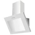 Produktbild: PKM Kopffreihaube S28-60 BWPY - 60cm, weiß, Glas, LED, Dunstabzugshaube
