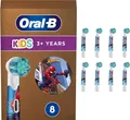 Produktbild: Oral-B Kids Spiderman Aufsteckbürsten Elektrisch Zahnbürste weiche Borsten 8 Stk