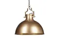 Produktbild: relaxdays Hängeleuchte Hängelampe Industrial Look groß, gold