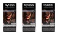 Produktbild: 3x Syoss Chocolate Copper 6_65 Metallic Collection Coloration , EAN4015100814972