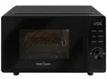 Produktbild: Freistehende Mikrowelle Profi Cook MWG 1278, schwarz, mit zahlreichen Funktionen