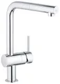 Produktbild: GROHE Minta Einhand-Spültischbatterie, DN15, Hochdruck, L-Auslauf, schwenkbarer