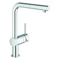 Produktbild: GROHE Minta Einhand-Spültischarmatur, Ausladung 223mm, L-Auslauf, schwenkbar,
