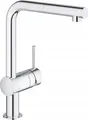 Produktbild: Grohe Minta 32168000 Einhebel-Küchenarmatur, Chrom, schwenkbar