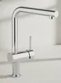 Produktbild: GROHE EH-Spültischbatterie Minta 32168 DN15 ausziehbarer Mousseurauslauf chrom