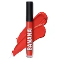 Produktbild: Banana Beauty Semi Matte Liquid Lipstick mit 10h Halt (Oh Baby! / knalliges Rot) – Lippenstift matt für volle Lippen – Schutz vor Austrocknen & intensives Volumen