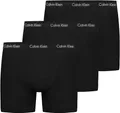 Produktbild: Calvin Klein Herren 3er Pack Boxershorts Trunks Unterwäsche, Schwarz (Black W Black Wb), M