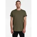 Produktbild: G-STAR Kurzarmshirt Lash Rundhals, Logoapplikation grün L (52/54)
