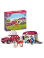 Produktbild: Schleich Abenteuer mit Auto und Pferdeanhänger