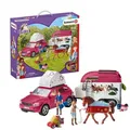 Produktbild: Schleich Horse Club Spielset Abenteuer mit Auto Pferdeanhänger Spielfigur Pferd