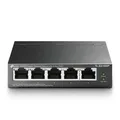 Produktbild: TP-Link TL-SG1005P 5-Port Gigabit PoE Switch 65W RJ45 Plug-and-Play mit Adapter