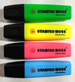 Produktbild: 👉👉 4 x Textmarker - STABILO BOSS ORIGINAL - 4 Farben/2-5mm - NEUWARE 👈👈