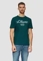 Produktbild: s.Oliver T-Shirt mit Logo-Print Rundhals, kurzarm