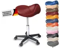 Produktbild: Duke-Handel Drehhocker Sattelhocker, Arbeitshocker, Rollhocker, Hocker, Sattelstuhl (1 St., in vielen Farben erhältlich), höhenverstellbar, ergonomisch, Rückenschonend