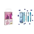 Produktbild: BIC Pink & Purple Set - 1 Pencil Case, 2 Ball Pens/1 Erasable Gel Pen/1 Graphite
