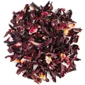 Produktbild: Hibiskus Blüten Biologischer Kräuter Tee – Klassischer SüßSaurer Roseneibisch...