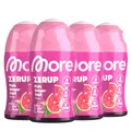 Produktbild: MORE Zerup, Pink Grapefruit, 4 x 65 ml, für bis zu 32 l Fertiggetränk, zuckerfreier Sirup mit echten Fruchtextrakten, vegan, zero Kalorien - made in Germany