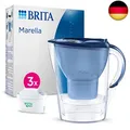 Produktbild: BRITA Wasserfilter Kanne Marella blau (2,4l) inkl. 3x MAXTRA PRO All-in-1
