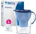 Produktbild: BRITA Wasserfilter-Kanne Marella Graphit 2,4l + 3x MAXTRA PRO All-in-1 Kartusche