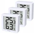 Produktbild: technoline WS 9425 3er Set Thermometer & Hygrometer für Räume Wetterstation