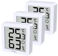 Produktbild: technoline Thermo-Hygrometer WS9425 3er Set weiß  Hygrometer