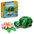 Produktbild: LEGO Creator 3-in-1-Set 31377 Schildkröte mit Seerose, Modellbau ab 7