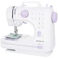 Produktbild: EMERIO Freiarmnähmaschine SEW-121820 Weiß, Lila