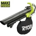 Produktbild: RYOBI Akku-Laubsauger RBV36B 36V, Brushless-Laubsauger, Akku-Laubbläser, Akku-Gebläse, Luftgeschwindigkeit 235 km/h