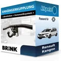 Produktbild: BRINK Anhängekupplung abnehmbar passend für Renault Kangoo 05.2013-04.2021 neu