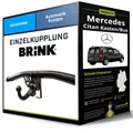 Produktbild: Abnehmbare Anhängerkupplung für MERCEDES Citan Kasten/Bus 12- Typ W415 Brink AHK