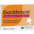 Produktbild: Dorithricin Halstabletten Waldbeere 40 St