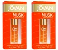 Produktbild: ✅ JOVAN MUSK Women Perfume Oil Damen Parfum Öl Moschus Duft Parfumöl 2x 9,7ml ✅