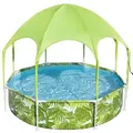 Produktbild: Bestway Splash-in-Shade Pool 244 x 51 cm | Kinderpool mit Sonnendach