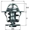 Produktbild: Mahle TX 13 87D Thermostat Kühlmittel für VW AUDI SEAT OPEL FORD VOLVO SKODA