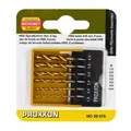 Produktbild: Metal Wood Drill Bit Set Titanium Coated 1.5-4mm 6pc. incl. Center Pin