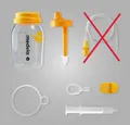 Produktbild: Medela SNS-Set 2.0 zur Unterstützung der Ernährung