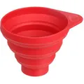 Produktbild: Dr.Oetker Trichter Flexxibel Love 1931 rot, Marmeladentrichter, Ø 12,5 cm, aus Silikon, faltbar, mit Griff
