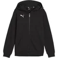 Produktbild: Puma teamGOAL Casuals Hooded Jacke Kinder - schwarz