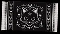 Produktbild: Teppich Katze - Purrfect - - by Alchemy Altardecke Wandbehang Gothic
