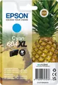Produktbild: Epson 604XL Singlepack - 4 ml - XL - Cyan - original - Blisterverpackung - Tintenpatrone - für EPL 4200, Home Cinema 3200, Stylus Photo 2200