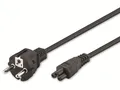 Produktbild: GOOBAY Netzkabel mit Kleeblattstecker NK 114 S-100, 1 m, schwarz