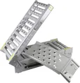 Produktbild: Unitec Auffahrrampe klappbar 200x25cm - 2 Stück  Auffahrrampe